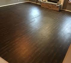 It's waterproof, you can use it to create all sorts of classic wood floor designs , and the cost to install vinyl plank flooring is way cheaper than the cost to buy and install hardwood. Carpet And Linoleum To Faux Wood Floor Hometalk