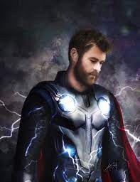 Thor's earned a lot more respect from marvel fans thanks to his role in avengers: Artstation Thor Infinity War Digital Drawing Luna Roveda