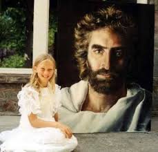 Akiane Kramarik painted this portrait of Jesus based off a vision from  Heaven she had. She was only 8 years old when she painted it! Can I get an  amen?