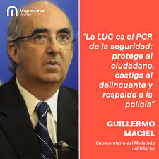 PARA EL SUBSECRETARIO DEL INTERIOR, GUILLERMO MACIEL, “LA LUC ES EL PCR DE  LA SEGURIDAD” El subsecretario del Interior, #GuillermoMaciel, se refirió a  la denuncia de 50 casos de abuso policial realizada