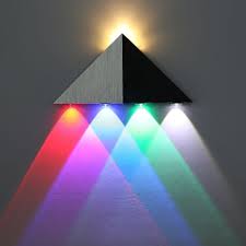 If you have dark walls or furniture, look for wall lights that act as both uplights and downlights to enhance ambient lighting in the room. Lightess Up Down Wall Lights Led Hardwired Modern Sconce Spotlight Lighting Triangle Shape Mini Lamp For Theater Movie Room Multiple Color 5w Buy Online In Andorra At Andorra Desertcart Com Productid 32254501