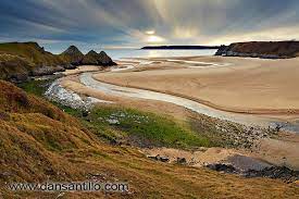 Three Cliffs Bay British Beaches Places To Visit Sea Kayaking