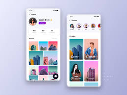 Social App Freebie 3 Profile App App Template Social App