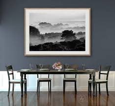 Large Black And White Framed Prints Large Black White Nantucket Photography Trees Moors Etsy Landscape Prints Fine Art Landscape Black And White Photographs