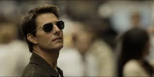 Tom Cruise in Randolph Aviator Sunglasses