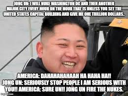 Kim jong un wonders why harambe and ted kennedy are welcoming him at the gate, smug offered, referring to a gorilla at the cincinnati zoo fatally shot by a security guard who thought the primate was trying to kill a kid who fell into his pen. Happy Kim Jong Un Memes Imgflip
