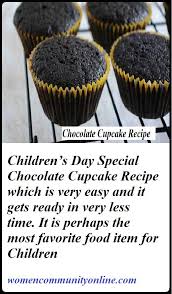 Eggless Chocolate Cupcake Recipe Women Community Online Cupcake Recipes Cupcake Recipes Chocolate Cupcake Frosting Recipes