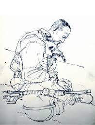 Urban Sketchers Marc Holmes Military Drawings War Art Drawing Illustrations