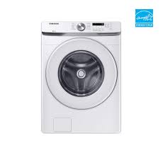 WF45T6000AWSamsung 4.5 cu. ft. Front Load Washer with Vibration Reduction  Technology+ in White WHITE