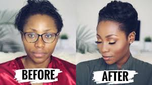 The ends are always dry or it's thinning, despite your best natural hair can sometimes withstand this extreme lightening, but not without heavy and frequent conditioning. Watch Me Transform How To Style Short Relaxed Hair For Black Women Start To Finish Dimma Umeh Youtube