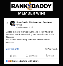 RankDaddy Members Testimonials | RankDaddy Reviews - Success