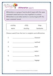 Grade 3 Grammar Topic 33 Alliteration Worksheets Lets Share Knowledge