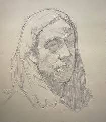 Len Clark: Alla Prima Portrait Sketch in Oil, Charcoal or Pencil. Tuesday,  July 12th, 9 am-1 pm. — Warehouse 521