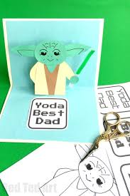 Perfect for your own dad or for a grown son who has children, this greeting is empire approved. Pop Up Father S Day Card Red Ted Art Make Crafting With Kids Easy Fun