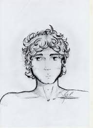Anime Black Curly Hair Boy Pin By Christian On Drawing Boys With Curly Hair Anime Curly Hair Drawings