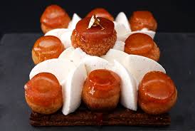 Saint Honore Au Caramel Facon Sebastien Bouillet Citron Et Chocolat Recette Sebastien Bouillet Bouillet Boulangerie