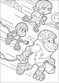 Roller Coloring Page Super Coloring Lion Coloring Pages Coloring Pages Frog Coloring Pages