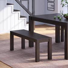 Better Homes Gardens Bryant Solid Wood Dining Bench Deep Coffee Finish Walmart Com In 2020 Wood Dining Bench Rustic Dining Room Table Dining Bench