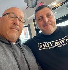 Flashback Village Pizza. Sal and JP behind the counter tonight.😀