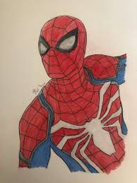 Drawing ps4 spider man 2018 youtube. Spider Man Ps4 Drawing Anyone Webslinger Amino Amino