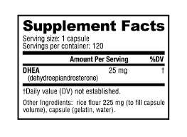 NutraBio: DHEA (25mg) — StackdSupplements