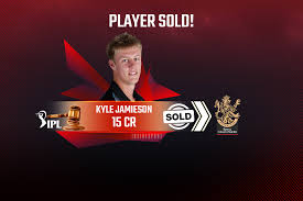 Kyle jamieson had originally planned to sleep through the ipl auction, like jimmy neesham, but then woke up at around midnight in christchurch to watch the royal challengers bangalore, the delhi capitals and the punjab kings bid furiously for him. Ipl Auction 2021 Virat Kohli S Rcb Buys Kyle Jamieson For 15cr Becomes Highest Paid Nz Cricketer In Ipl History