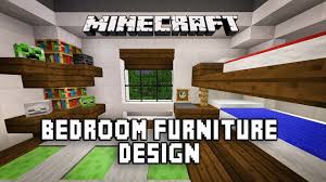 Minecraft Tutorial How To Make A Modern Bedroom With Bunk Beds Modern House Build Ep 18 Minecraft Tutorial Minecraft Minecraft Designs