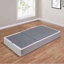 Mainstays 7 5 Half Fold Metal Box Spring Twin Walmart Com Steel Bed Frame Adjustable Beds Box Spring