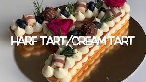 harf tart pasta cream tart youtube tatli kapkek pastalar gida