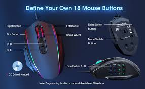Mua Naga Pro Wireless Gaming Mouse: Interchangeable Side Plate W/ 2, 6, 12  Button Configurations - Focus+ 20K Dpi Optical Sensor - Fastest Gaming Mouse  Switch - Chroma Rgb Lighting Trên Amazon Mỹ Chính Hãng 2024 | Fado