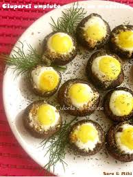 Mai inalta ca destinul, doar femeia poate fi. Ciuperci Umplute Cu Oua De Prepelita O Mancare Ce Poate Fii Servita Simpla Pe Post De Carne Langa Un Orez Si O Salata Alaturi Food Tasting Food Chard Recipes