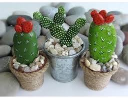 Ver más ideas sobre cactus pintados en piedras, decoracion con piedras, manualidades con piedras. Cactus De Piedra Pintados Cucaluna