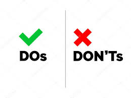 Just click on a symbol to copy any check mark or any tick to the clipboard and then paste them whereever you like. Dos And Dont S Check Tick Mark And Red Cross Icons Isolated On Transparent Background Vector Do And Don T Checklist Or Choice Option Symbols Premium Vector In Adobe Illustrator Ai Ai