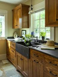 Particularly in north america and parts of europe it is natural to ask if oak kitchen cabinets a good choice. Modern Kitchens With Unpainted Cabinets Bright Green Door