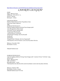Pengaruh jenis air terhadap pertumbuhan tanaman cabai. Laporan Lengkap Biologi Pdf