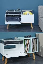 Meuble Pour Ranger Des Disques Vinyles Avec Bac A Disques Et Rangement Pour Ampli Meuble Pour Platine Vinyle Meuble Vinyle Rangement Vinyle