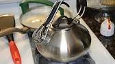 Oxo brew uplift anniversary edition steel tea kettle pot with angled handle. Oxo Good Grips Pick Me Up Teakettle 1067271 Youtube