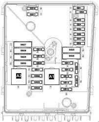 Looking for the fuse diagrams for the fuse box left of the engine and the one on the drivers side instrument panel. Volkswagen Jetta 2003 2009 Fuse Box Diagram Auto Genius