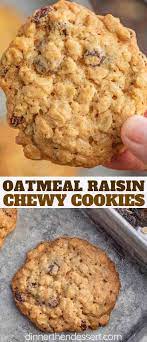 Oatmeal Raisin Cookies Are The Best Soft And Chewy Cookie Recipe Made With Quick Cook Oatmeal Raisin Cookies Chewy Oatmeal Cookie Recipes Cookie Recipes Chewy
