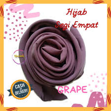 Tahap setelah di cat dasar epoxy. Hijab Segiempat Warna Grape Kerudung Jilbab Square Segi Empat Wolfis Taro By Hijab Toko Cantiq Shopee Indonesia