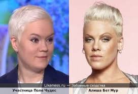 Пинк на Likeness.ru / Новые сходства в начале