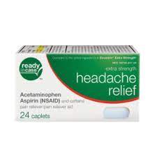 Ready In Case Acetaminophen Aspirin Nsaid Headache Relief Food Discount Headache Relief Grocery Items