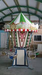 Ketten Karussell Karussell Jahrmarkt Marktstand