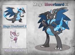 Poke Fusion Mega Mewrizard X By Pokefusionman Pokemon Fusion Art Pokemon Art Pokemon Pokedex