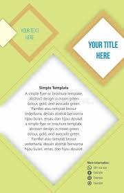 Nah, oleh karenanya kami sudah merangkum koleksi terpopuler berkaitan dengan pamflet lomba psd yang dapat kalian jadikan contoh A Simple Flyer Or Brochure Template Abstract Design Moon Green Gold And Avocado Green Colour Stock Vector Illustration Of Black Flyer 139801905