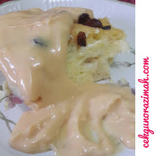 Resipi sihat puding roti kismis california dengan sos kastard tuesday, may 26, 2020 18 puding roti kismis dengan sos kastard sudah semestinya akan jadi juadah pencuci mulut paling popular untuk dihidangkan di pagi raya. Resepi Puding Roti Bersama Sos Kastard Cikgu Norazimah