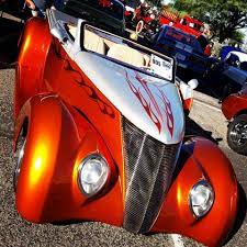 This 1937 Ford Oze Roadster Pickup Was Voted Outstanding Street Rod At The 2018 Cops Rodders Tucson Car Show Tucson Car Car Show Roadsters