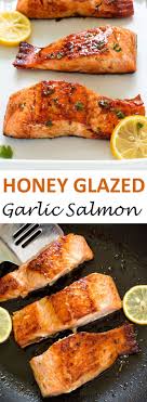 Easy Honey Garlic Salmon 5 Ingredients Chef Savvy Recipe Recipes Food Honey Garlic Salmon