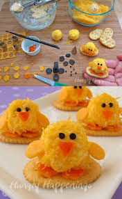 But the trick to easy entertaining is creating a menu that doesn't keep you, the host, in the kitchen. 15 Creative Easter Appetizer Recipes World Inside Pictures Easter Food Crafts Easter Appetizers Easter Food Appetizers