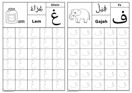 Belajar menulis huruf hijaiyah untuk anak portal ilmu com read more learn more latihan menulis hijaiyah ba. Menebalkan Huruf Hijaiyah Lengkap Pdf Lembar Kerja Anak Tk Paud